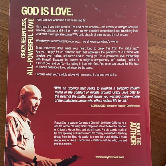 Crazy Love and You and Me Forever Books, Francis and Lisa Chan - Picture 3 of 4